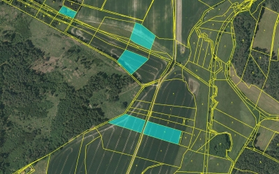Prodej 5,42 ha zemědělské půdy v k.ú. Střelské Hoštice