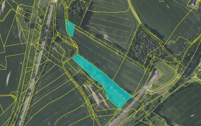 Prodej 1,8 ha půdy v k.ú. Božkovice
