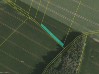 Prodej 1340 m2 půdy v k.ú. Miličín