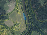 Prodej 3578 m2 travního porostu na břehu Sázavy v k.ú. Čeřenice