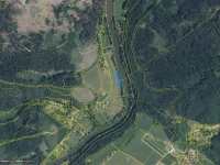 Prodej 3578 m2 travního porostu na břehu Sázavy v k.ú. Čeřenice