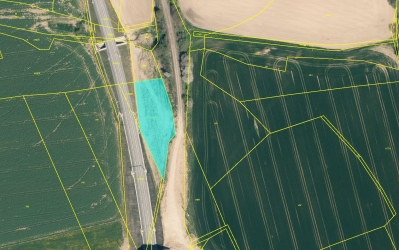 Prodej 2485 m2 orné půdy v k.ú. Červený Újezd u Miličína