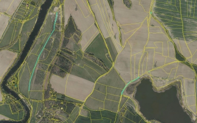 Prodej 4171 m2 půdy v k.ú. Hradiště u Písku