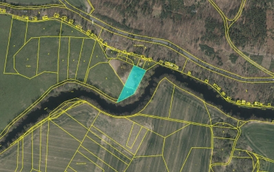 Prodej 3698 m2 u Otavy v k.ú. Štěkeň