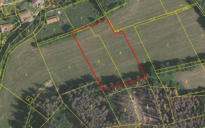 Prodej tří pozemků zahrady 11 139 m2 v k.ú. Vračkovice