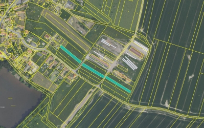 Prodej 3258 m2 půdy v k.ú. Vranovice pod Třemšínem