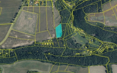 Prodej 3057 m2 zahrady v k.ú. Bratřínov
