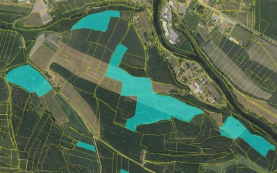 Prodej 18,58 ha zemědělské půdy v k.ú. Kozlov nad Otavou