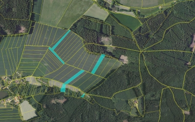Prodej 2,42 ha zemědělské půdy v k.ú. Horní Borek