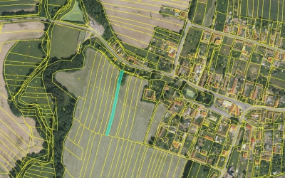 Prodej pozemku 1356 m2 v k.ú. Řepeč