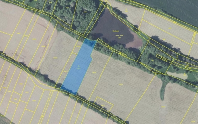 Prodej 3603 m2 zahrady v k.ú. Vlašim