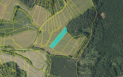 Prodej  1,89 ha orné půdy v k.ú. Chlumy