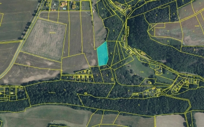 Prodej 3057 m2 zahrady v k.ú. Bratřínov
