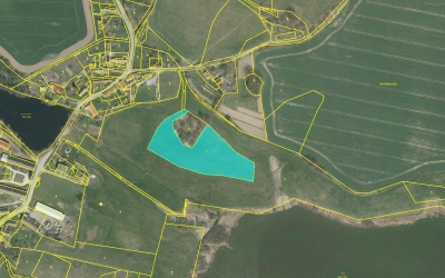 Prodej 12401 m2 v k.ú. Čekanice