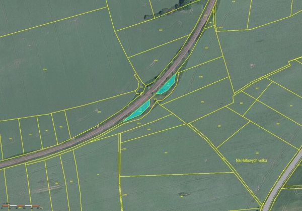 Prodej 441 m2 louky v k.ú. Malá Turná