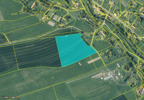 Prodej 2,6 ha orné půdy v k.ú. Otovice u Broumova