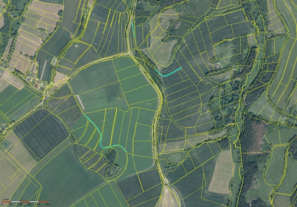 Prodej 2509 m2 v k.ú. Křištín
