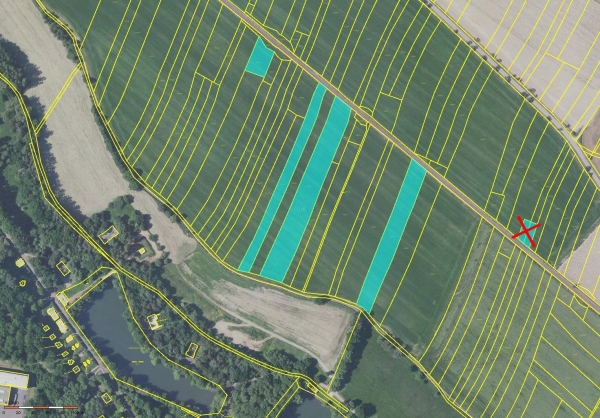 Prodej 1,7 ha orné půdy v k.ú. Vlašim