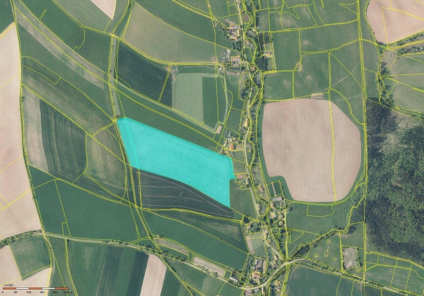 Prodej 15,31 ha zemědělské půdy v k.ú. Rožmitál
