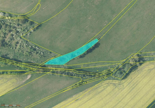 Prodej 0,21 ha půdy v k.ú. Velká Ves u Broumova