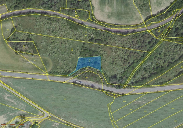 Prodej 1405 m2 zahrady v k.ú. Příčina
