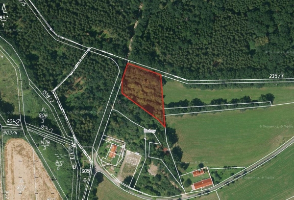 Prodej 3765 m2 zahrady v k.ú. Kloub