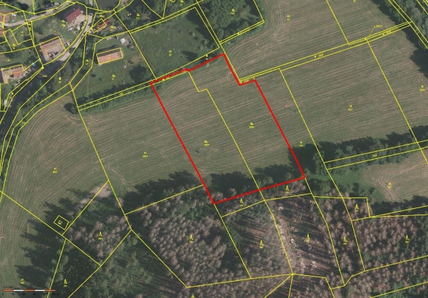 Prodej tří pozemků zahrady 11 139 m2 v k.ú. Vračkovice