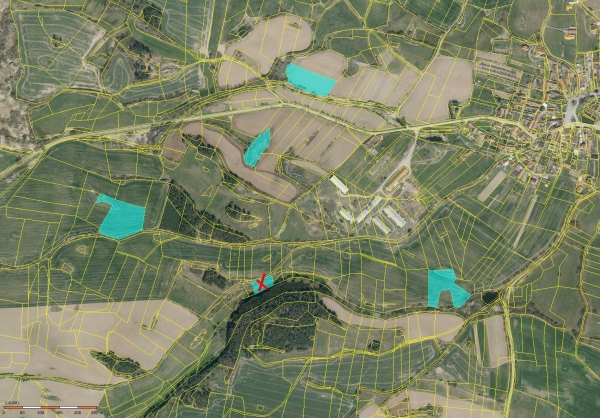 Prodej 6,88 ha půdy v k.ú. Mečichov