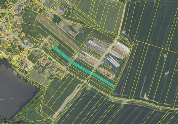 Prodej 3258 m2 půdy v k.ú. Vranovice pod Třemšínem