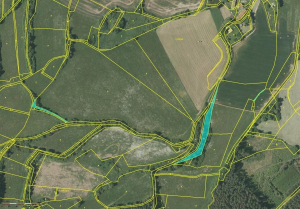 Prodej 2981 m2 v k.ú. Újezdec u Mochtína