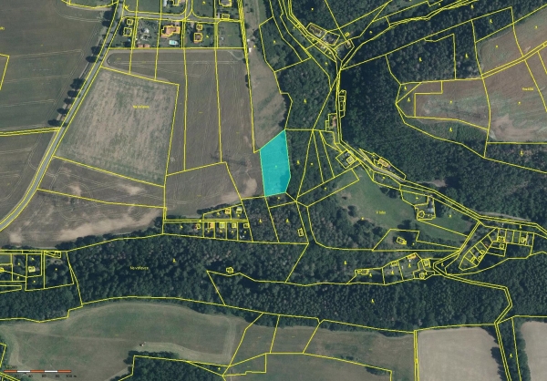 Prodej 3057 m2 zahrady v k.ú. Bratřínov