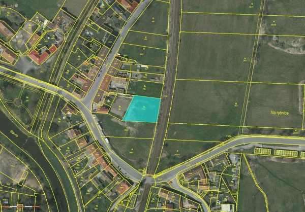 Prodej 1355 m2 zahrady v k.ú. Protivín