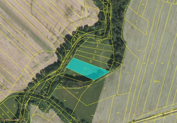 Prodej 5480 m2 půdy v k.ú. Řepeč okr. Tábor