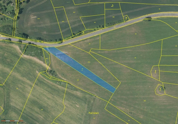 Prodej 2846 m2 zahrady v k.ú. Slivonice