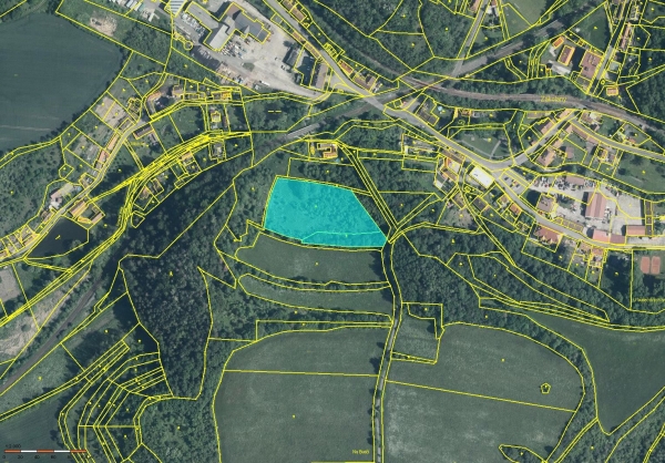 Prodej 0,87 ha travního porostu v k.ú. Kováry