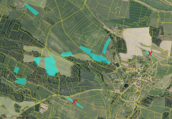 Prodej 7,21 ha zemědělské půdy v k.ú. Slivonice